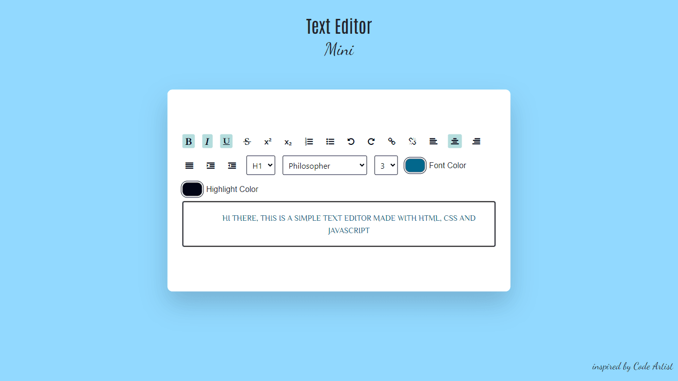 Text Editor